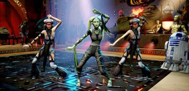 Galactic dance off